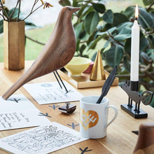 Load image into Gallery viewer, Eames House Bird in noce

