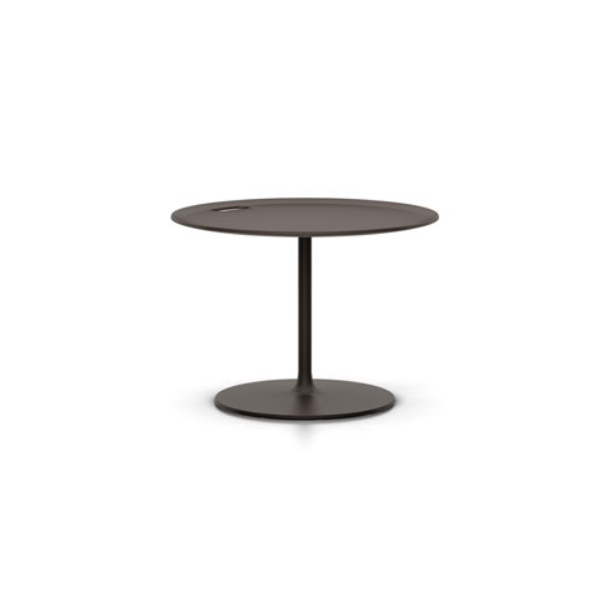 Occasional Low Table H. 35 cm colore cioccolato