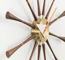 Carica l&#39;immagine nel visualizzatore di Gallery, Spindle Clock orologio da parete
