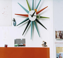 Load image into Gallery viewer, Sunburst Clock orologio da parete
