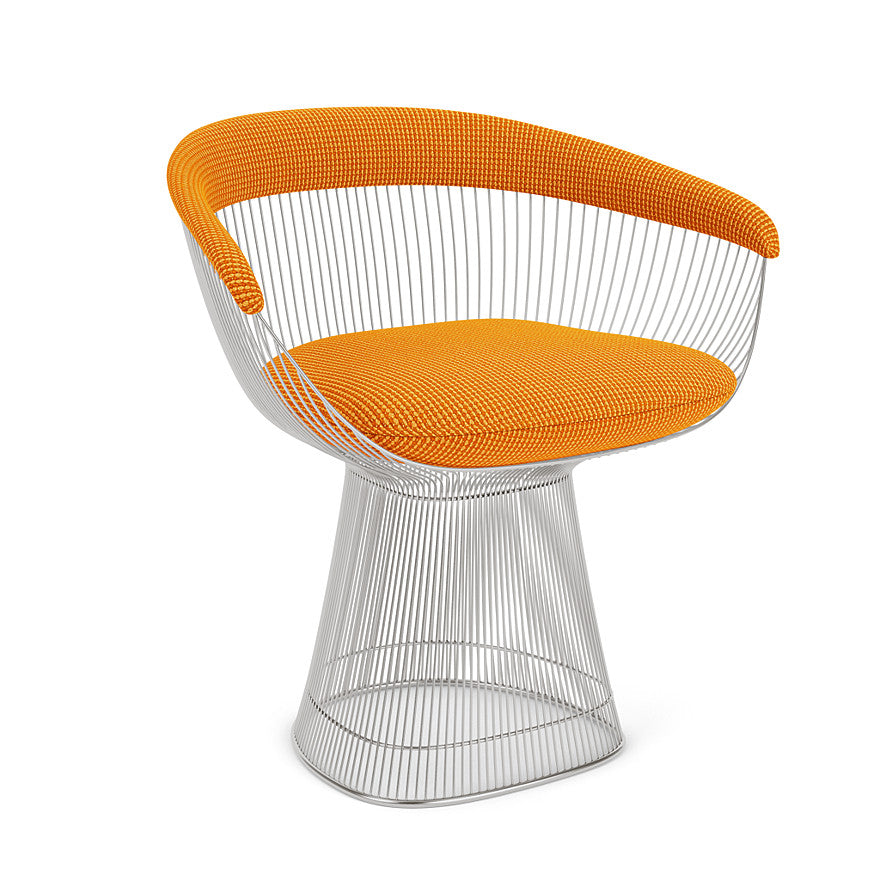 Poltroncina Platner Arm Chair (finitura nickel)