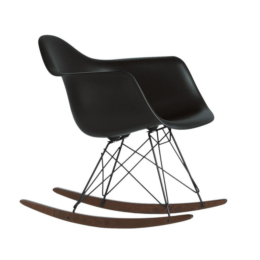 Sedia a dondolo RAR Eames Plastic Armchair (base acero scuro)