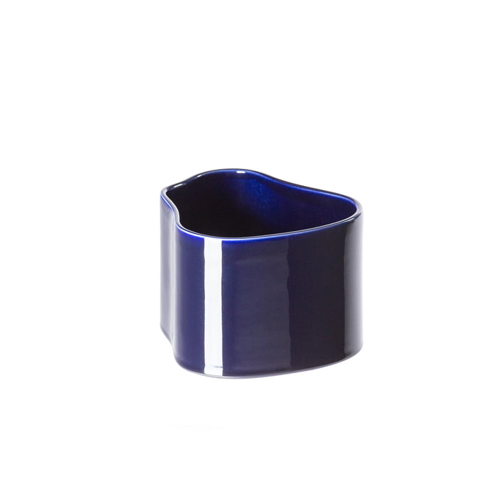 Vaso Riihitie Plant Pot (modello A in ceramica blu)