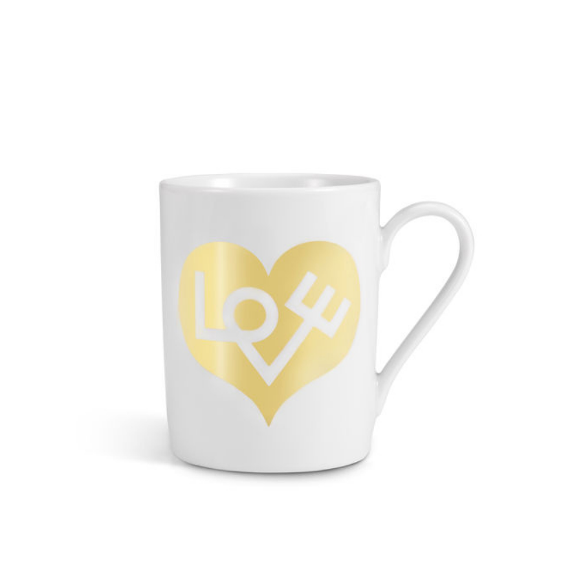 Coffee Mug – Tazza Love oro