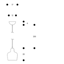 Load image into Gallery viewer, A330S Golden Bell lampada a sospensione

