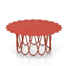 Carica l&#39;immagine nel visualizzatore di Gallery, Tavolino Flower Table piccolo rosso
