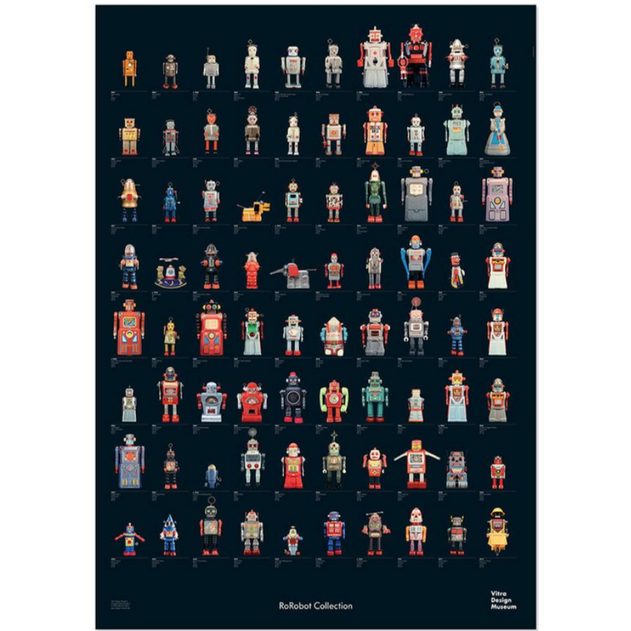 R.F. Robot Collection Poster