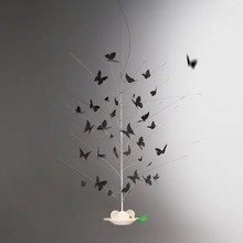 Carica l&#39;immagine nel visualizzatore di Gallery, Set di farfalle nere per La Festa delle Farfalle
