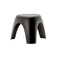 Carica l&#39;immagine nel visualizzatore di Gallery, Sgabello Elephant Stool nero
