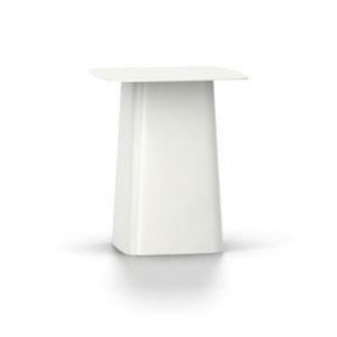 Tavolino Metal Side Table medio bianco
