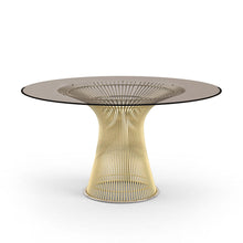 Load image into Gallery viewer, Tavolo Platner Ø 135 cm (struttura oro 18k)
