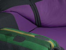 Load image into Gallery viewer, Vlinder Divano a 3 posti (Tessuto Dark greens)
