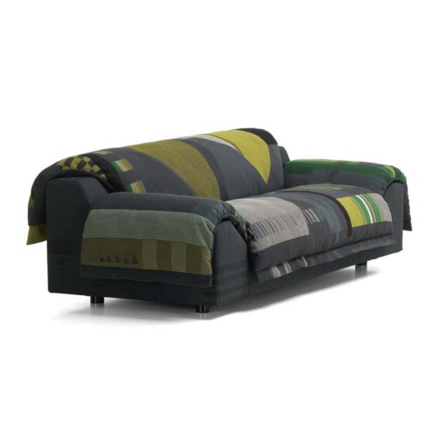 Vlinder Divano a 3 posti (Tessuto Dark greens)