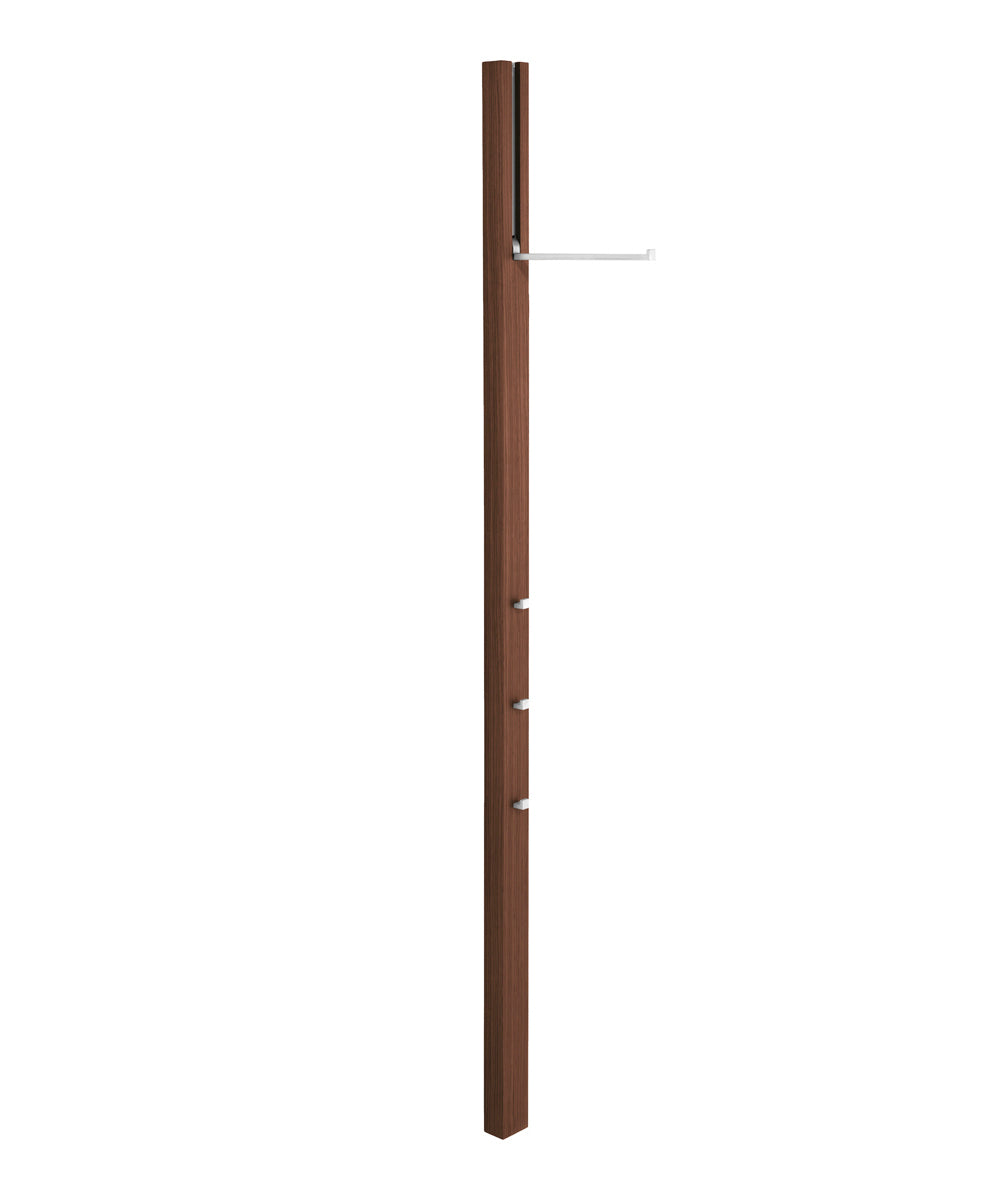Line appendiabiti finitura rovere o noce