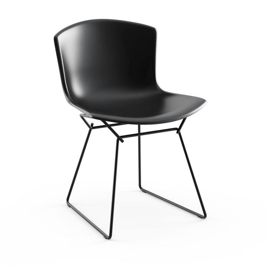 Set da 2 sedie Bertoia Plastic Chair Anniversary Edition (telaio nero)