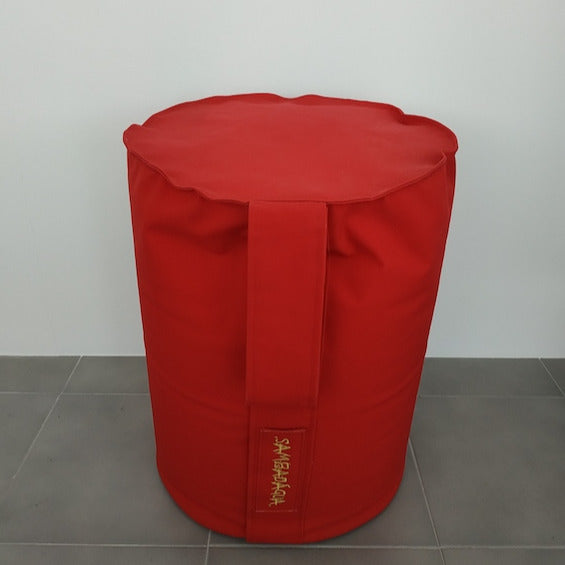 Pouf Samby nylon rosso