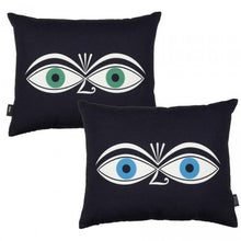 Load image into Gallery viewer, Cuscino Graphic Print Pillows Eyes
