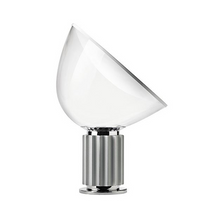 Load image into Gallery viewer, Taccia Small Led lampada da tavolo argento
